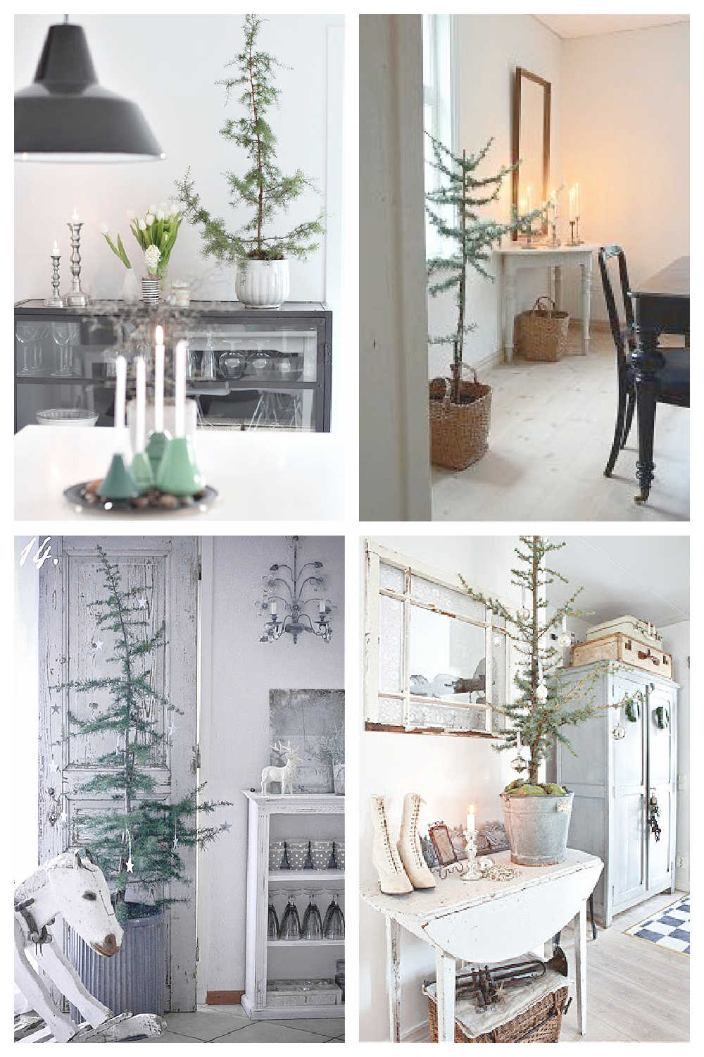 Simple Pencil Christmas Trees