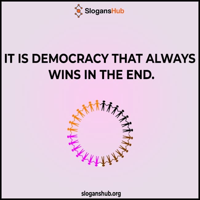 231 Best Democracy Slogans & Slogans for Democracy Day