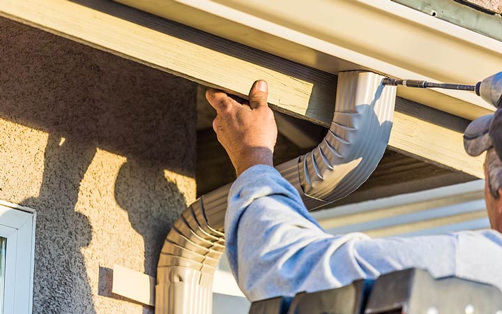 Rain Gutter Repair Service