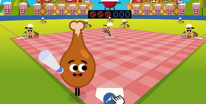Doodle Baseball Play Doodle Baseball On Slope