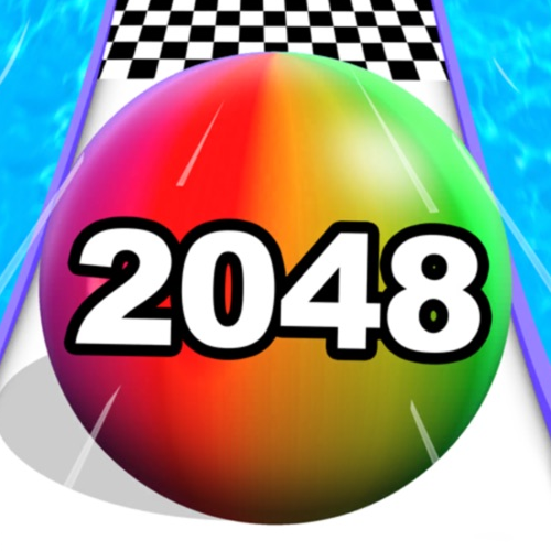 Ball Roll Color 2048 Play Ball Roll Color 2048 On Slope Game