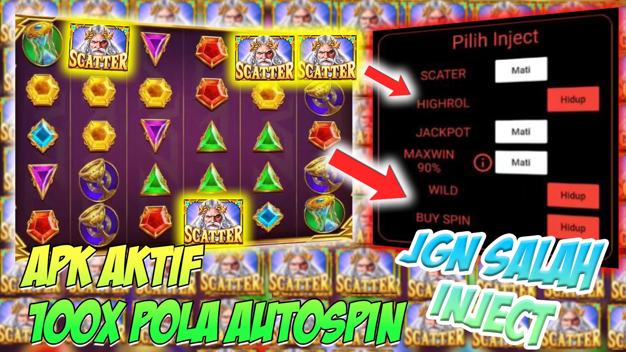 Slot Injecktor Apk Cheat RTP Slot Online Indoensia !
