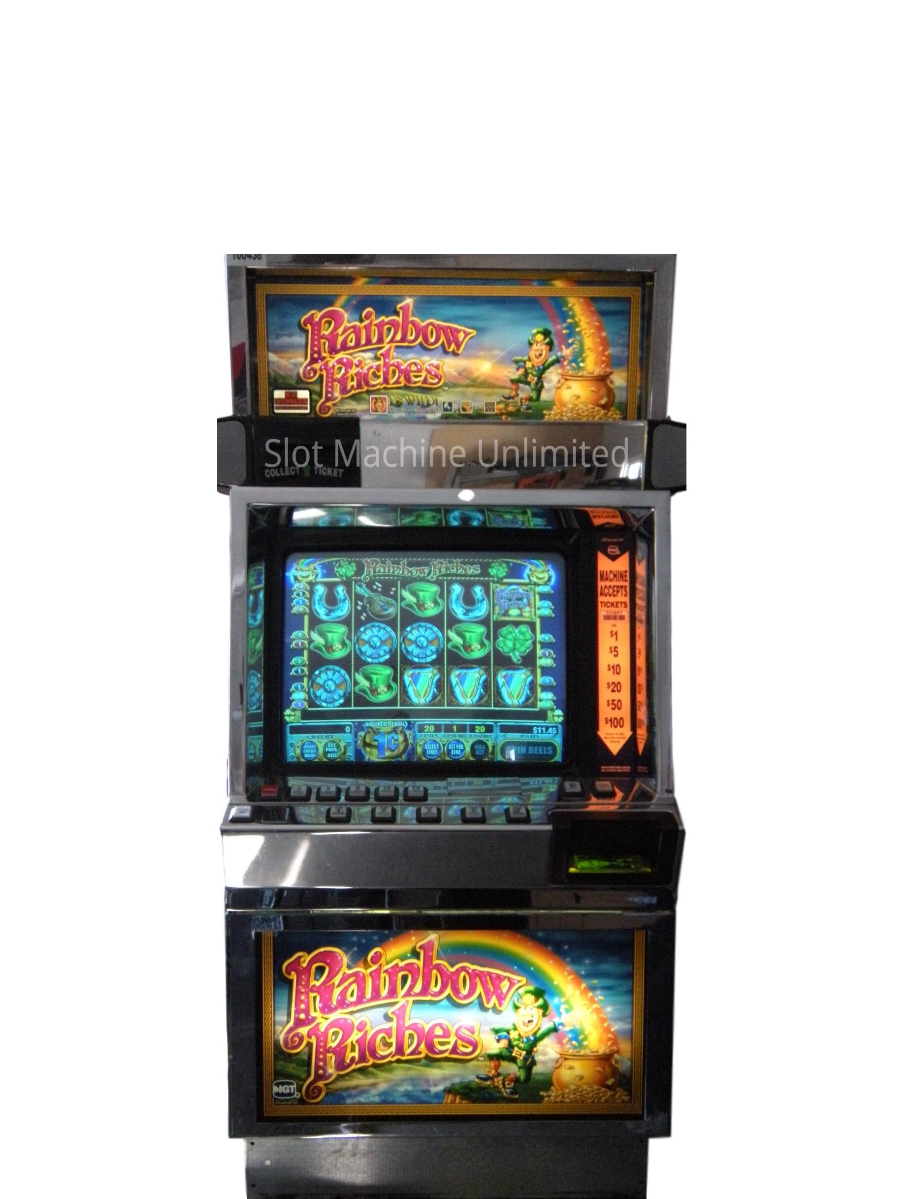 Rainbow Riches video slot machine Slot Machines Unlimited