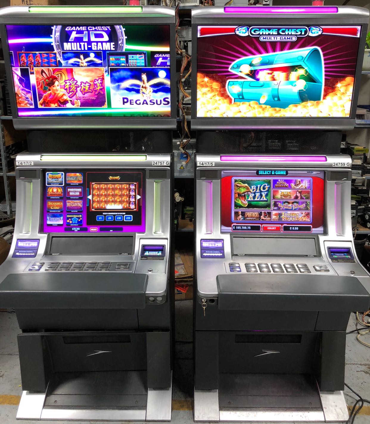 WMS BB2 Metascreen Game Chest Slot Machines Unlimited