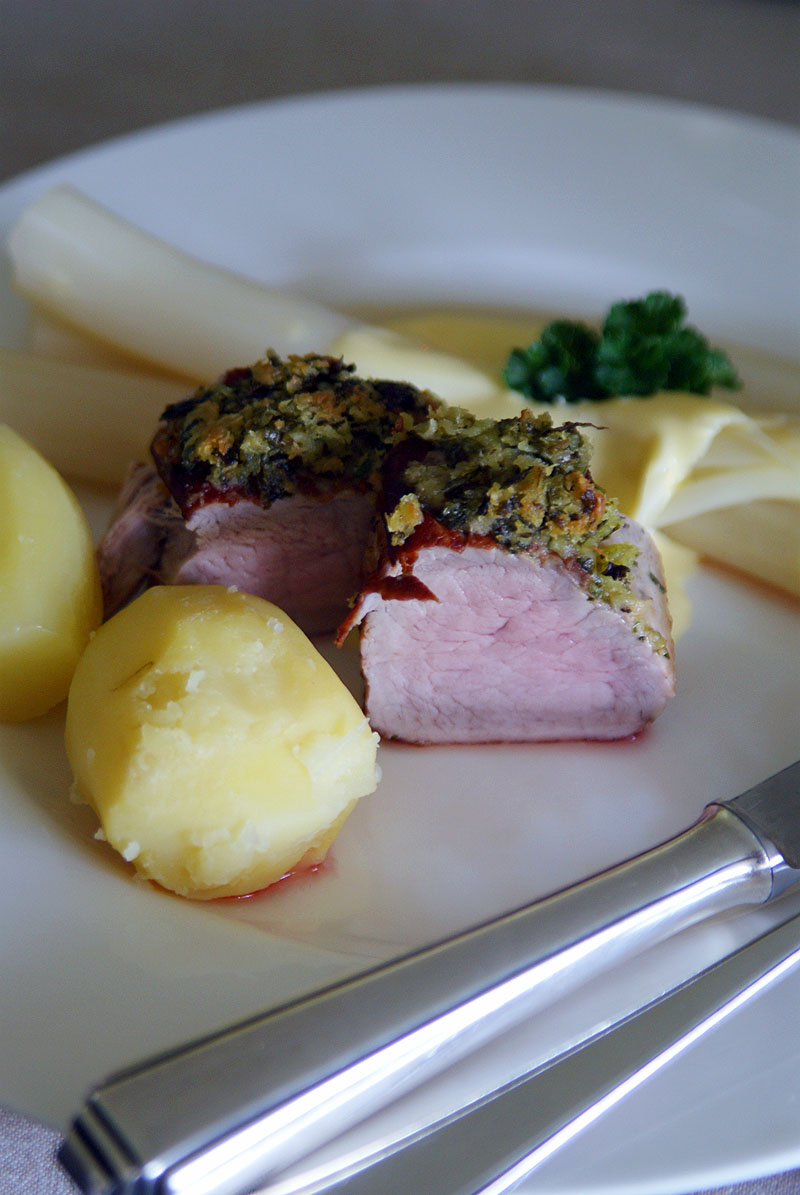 Ostermenü mit Bärlauch, Spargel und Erdbeeren Langsam kocht besser