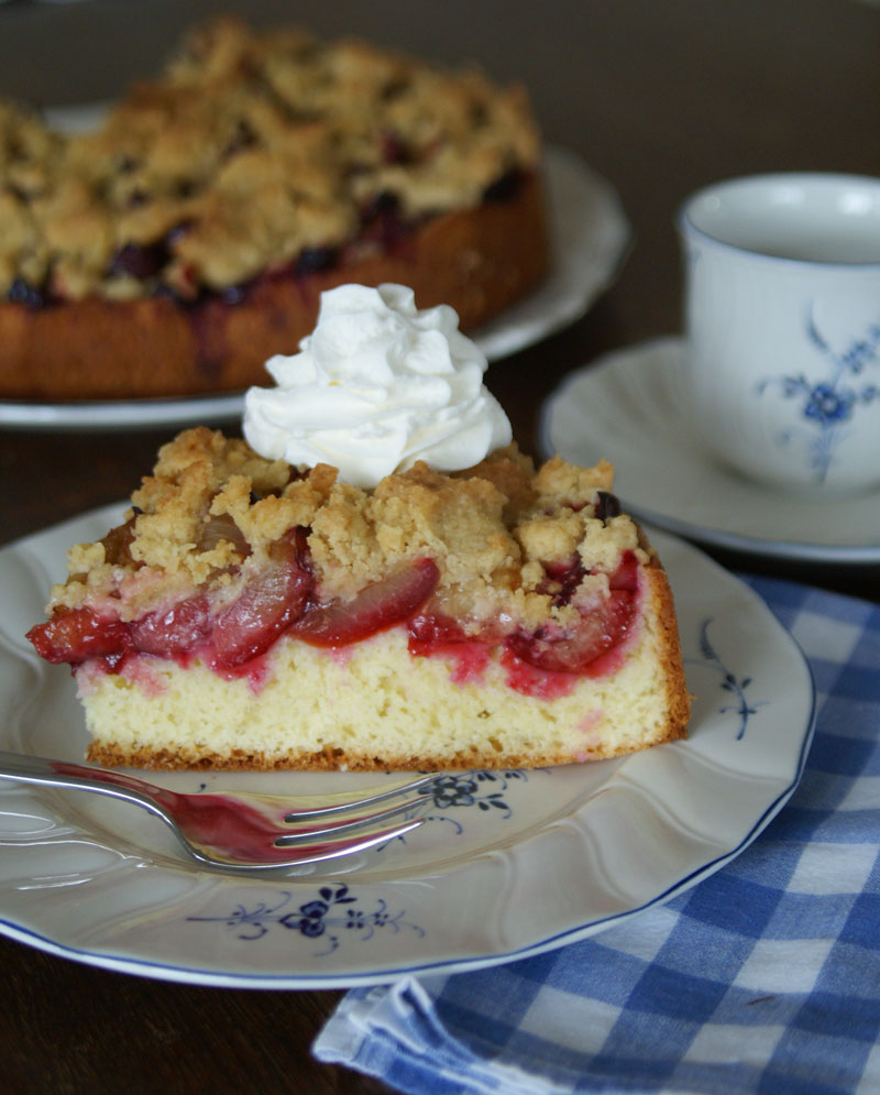 Klassiker Pflaumenkuchen mit Streuseln Langsam kocht besser