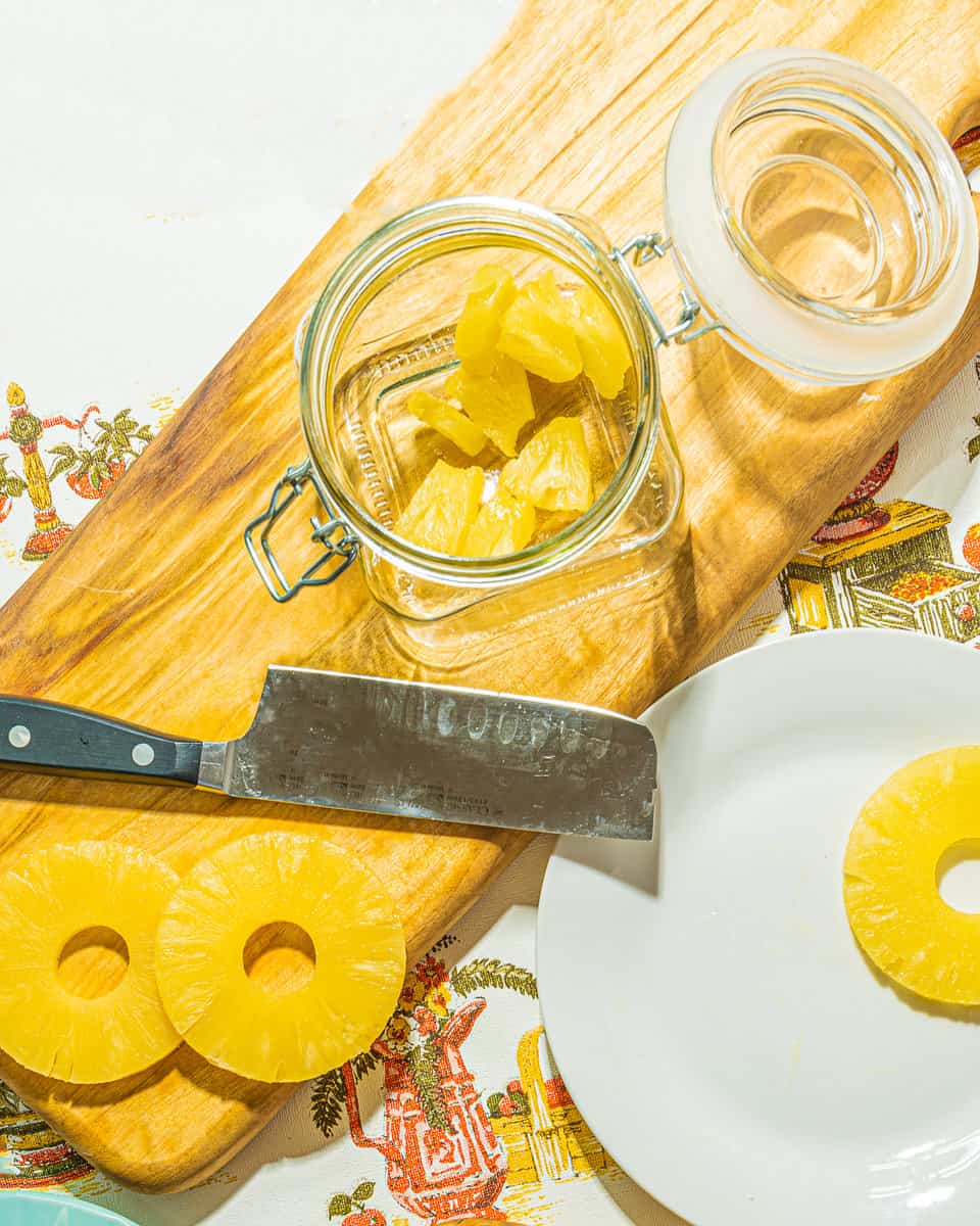 Easy Pickled Pineapple