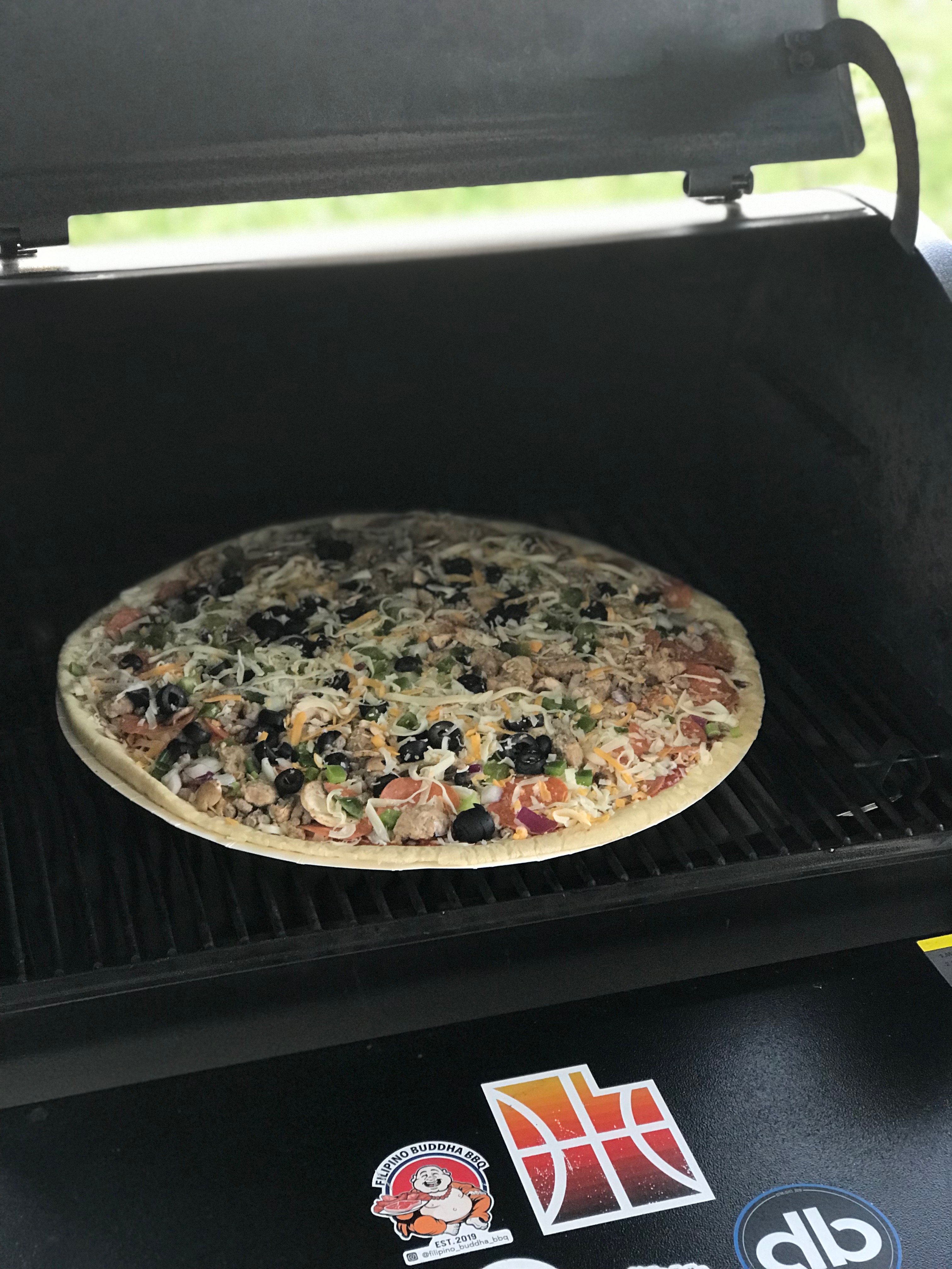 Grilled Papa Murphy's Pizza Slowpoke Cooking