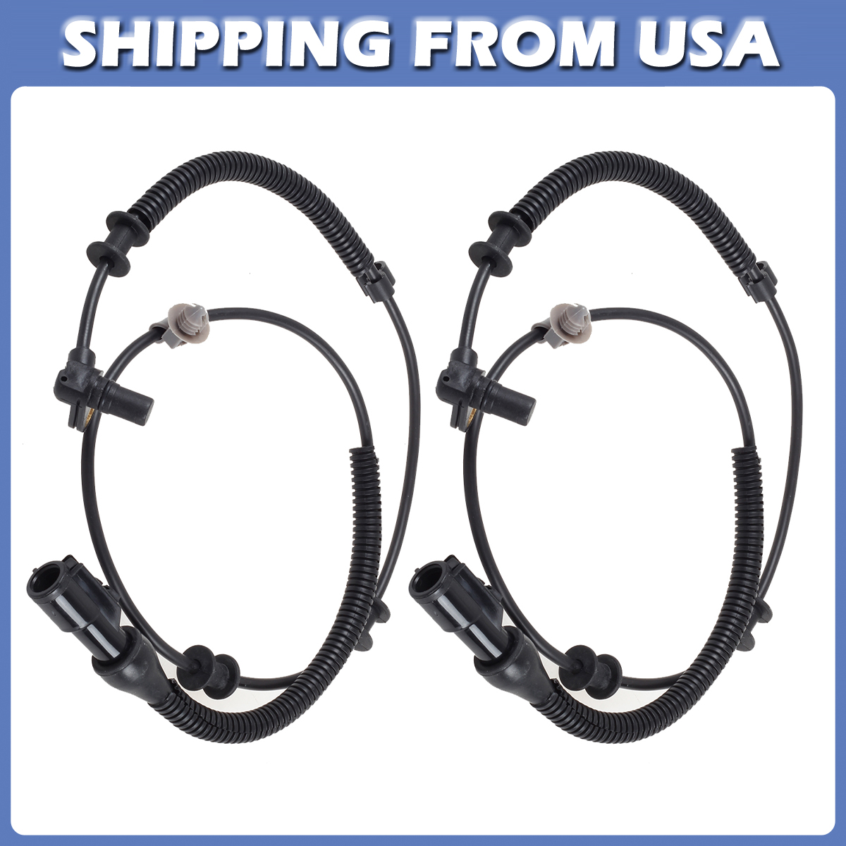 2pcs SU10066 For 06 07 08 Ford F150 4.2 4.6 5.4L 4WD ABS Wheel Speed Sensor eBay