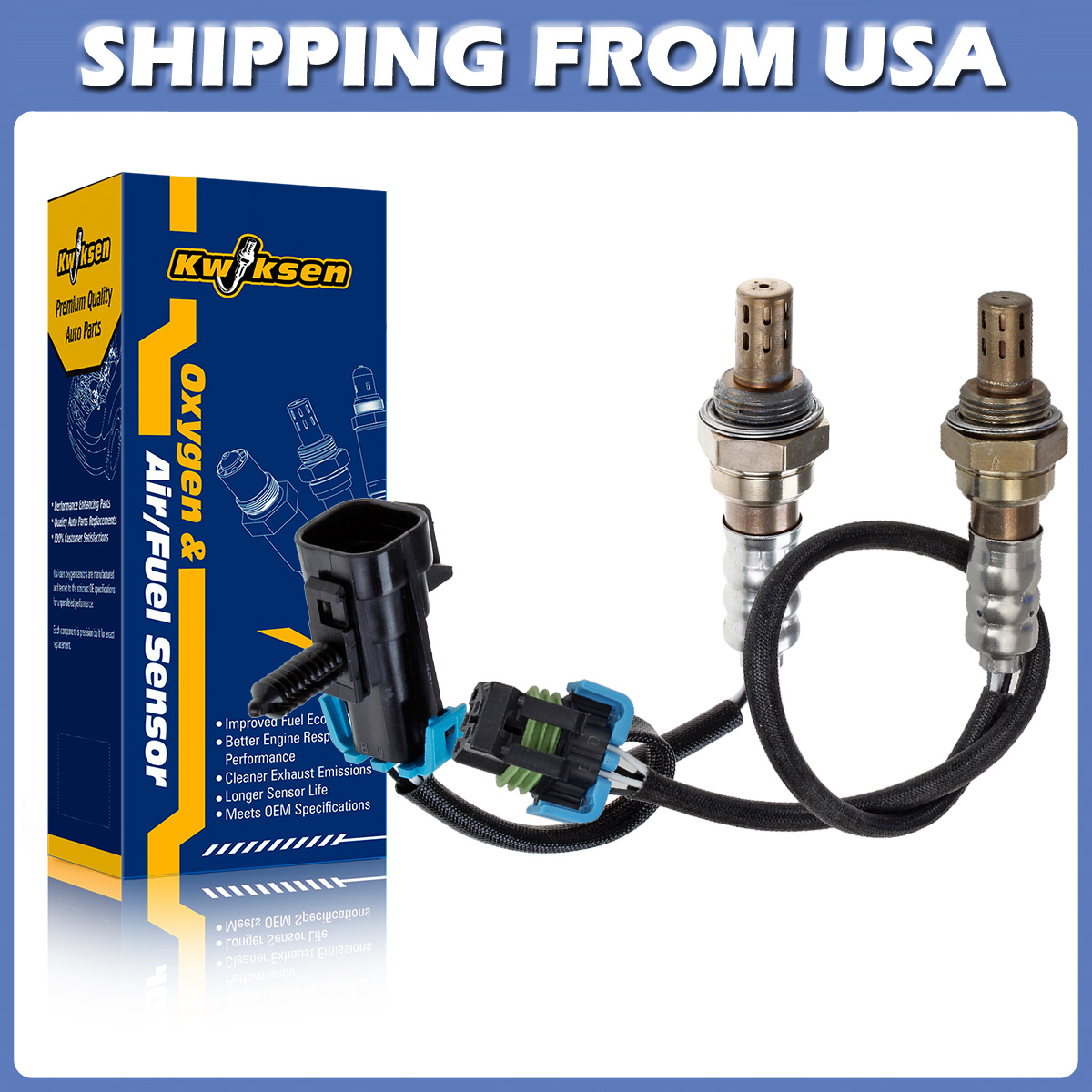 2xOxygen Sensor Upstream & Downstream For 2010 Chevrolet Equinox GMC