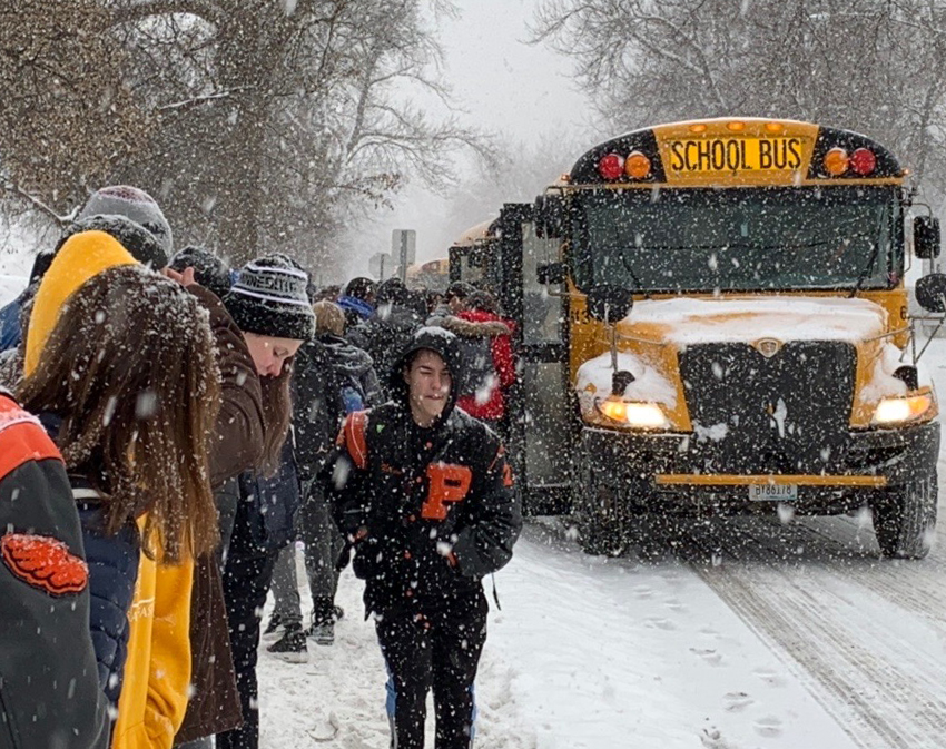 Snowstorm delays after school transportation The Echo