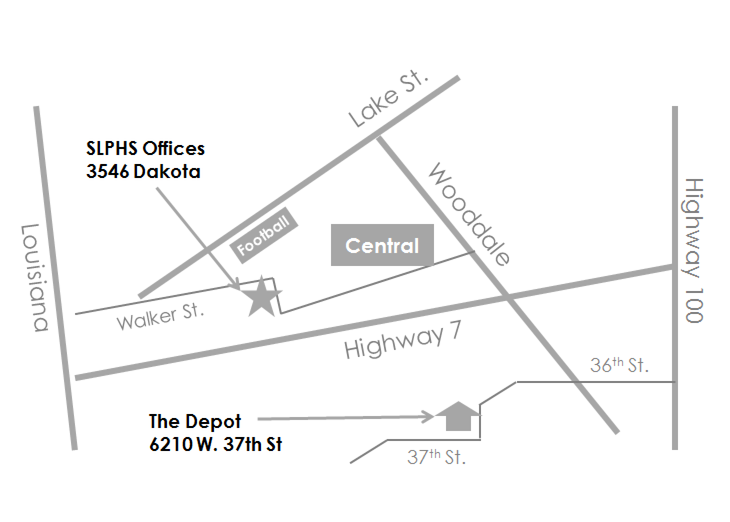 DIRECTIONS AND HOURS St Louis Park Historical Society