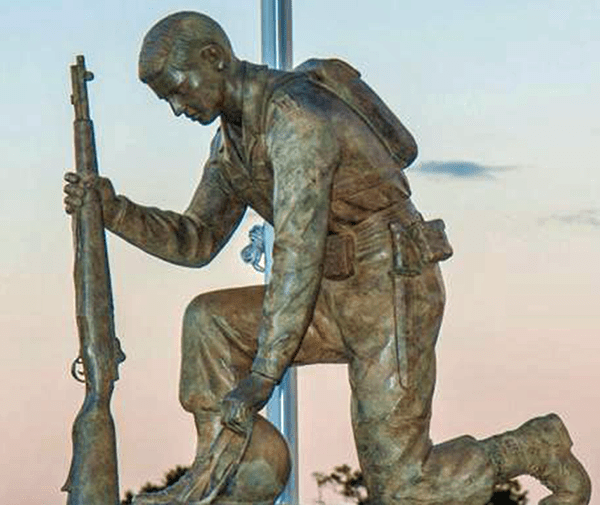 The Statue St. Landry Parish Veterans Memorial