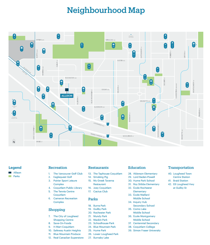 Allison By Mosaic, West Coquitlam Plans, Prices, Availability