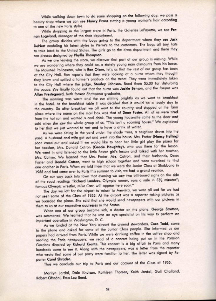 The Chief 1955 Shabbona Lee Rollo Museum