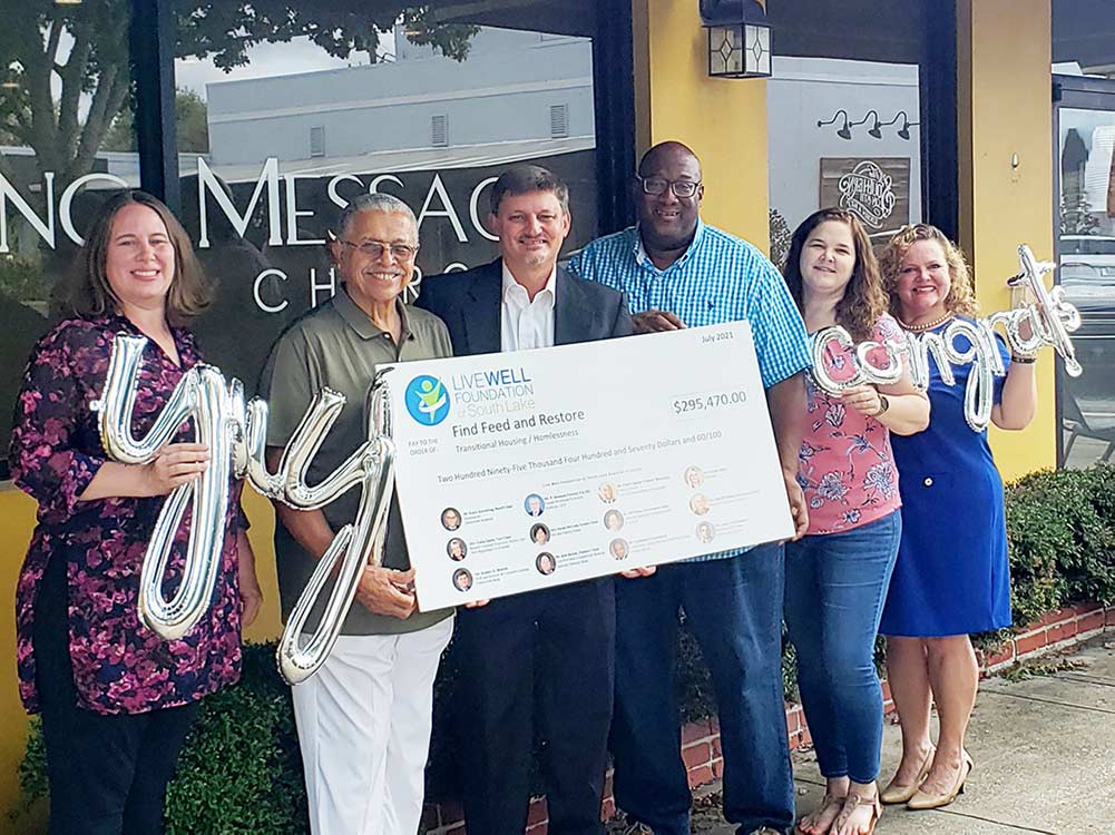 Live Well Foundation of South Lake Granted One Million Dollars To The