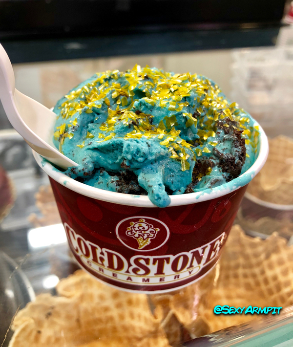 AQUAMAN ICE CREAM AT COLD STONE CREAMERY! Sludge Central