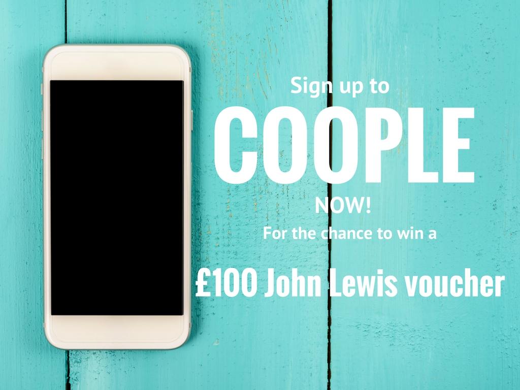 Win £100 of John Lewis vouchers + introducing flexible working with