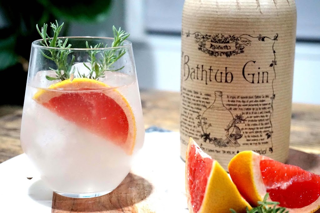 The Rosemary Grapefruit Gin Cocktail ft Bathtub Gin Slurp Social
