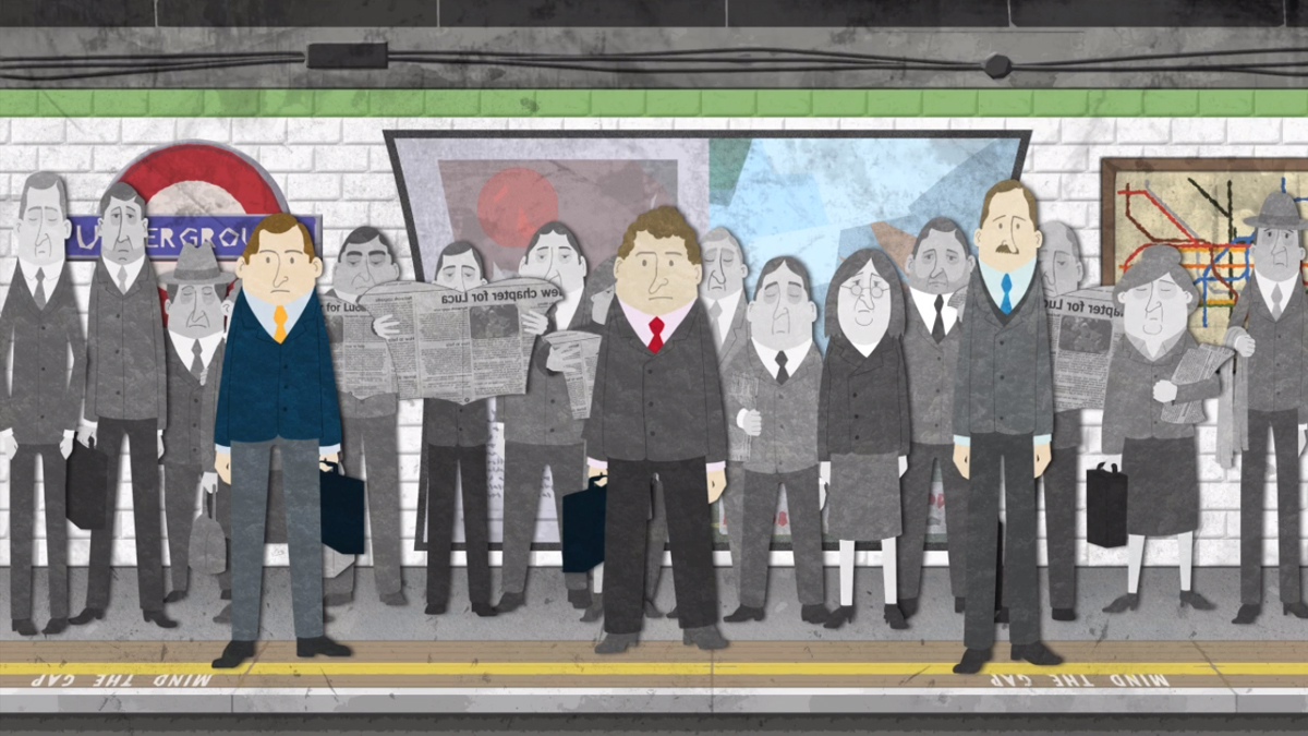 Smile for London Animation on the Tube Slurpy Studios Animation