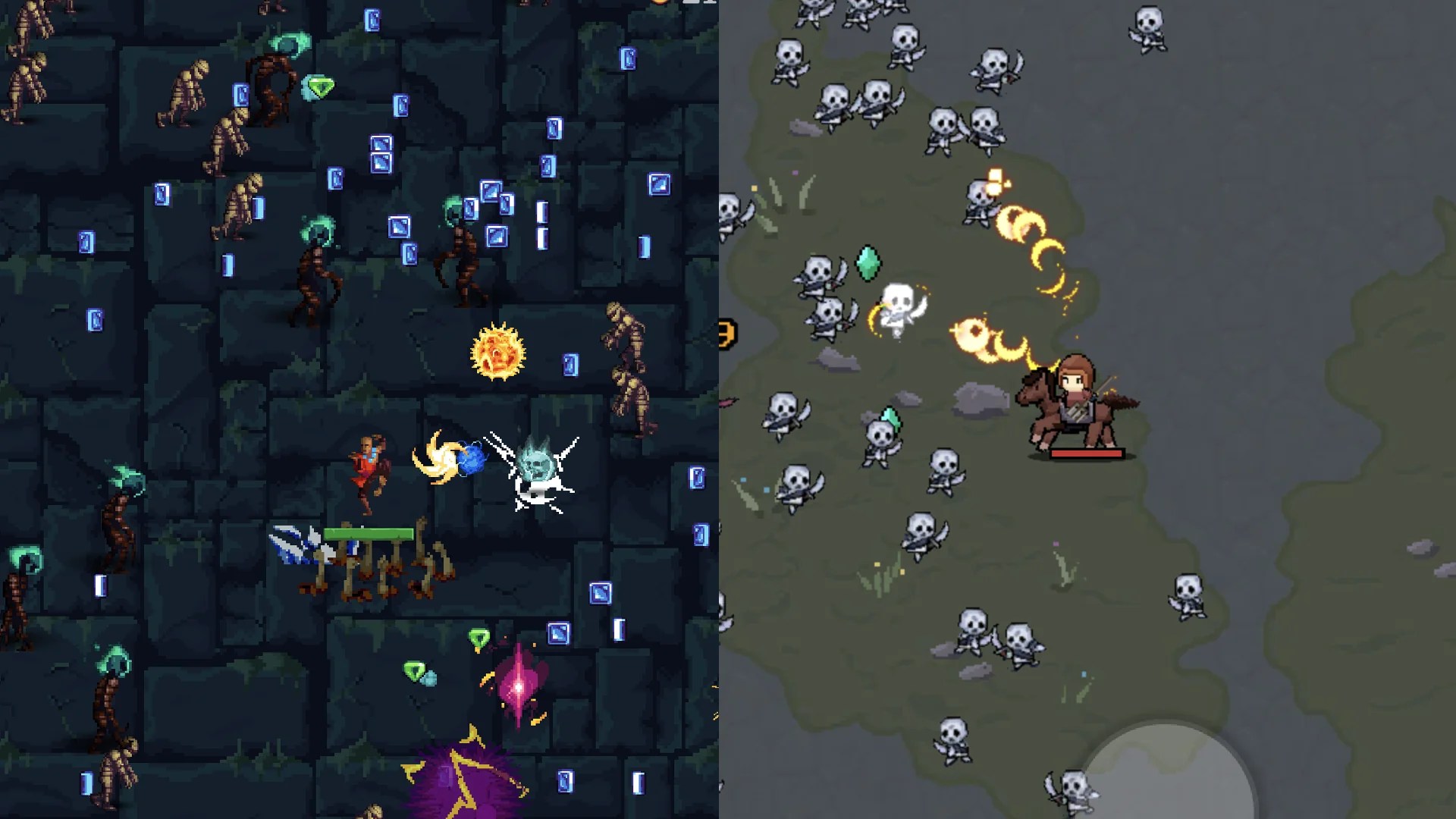 7 Best Android Games like Vampire Survivors Slyther Droid