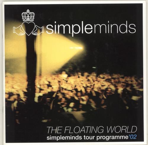An online collection of Simple Minds tour memorabilia
