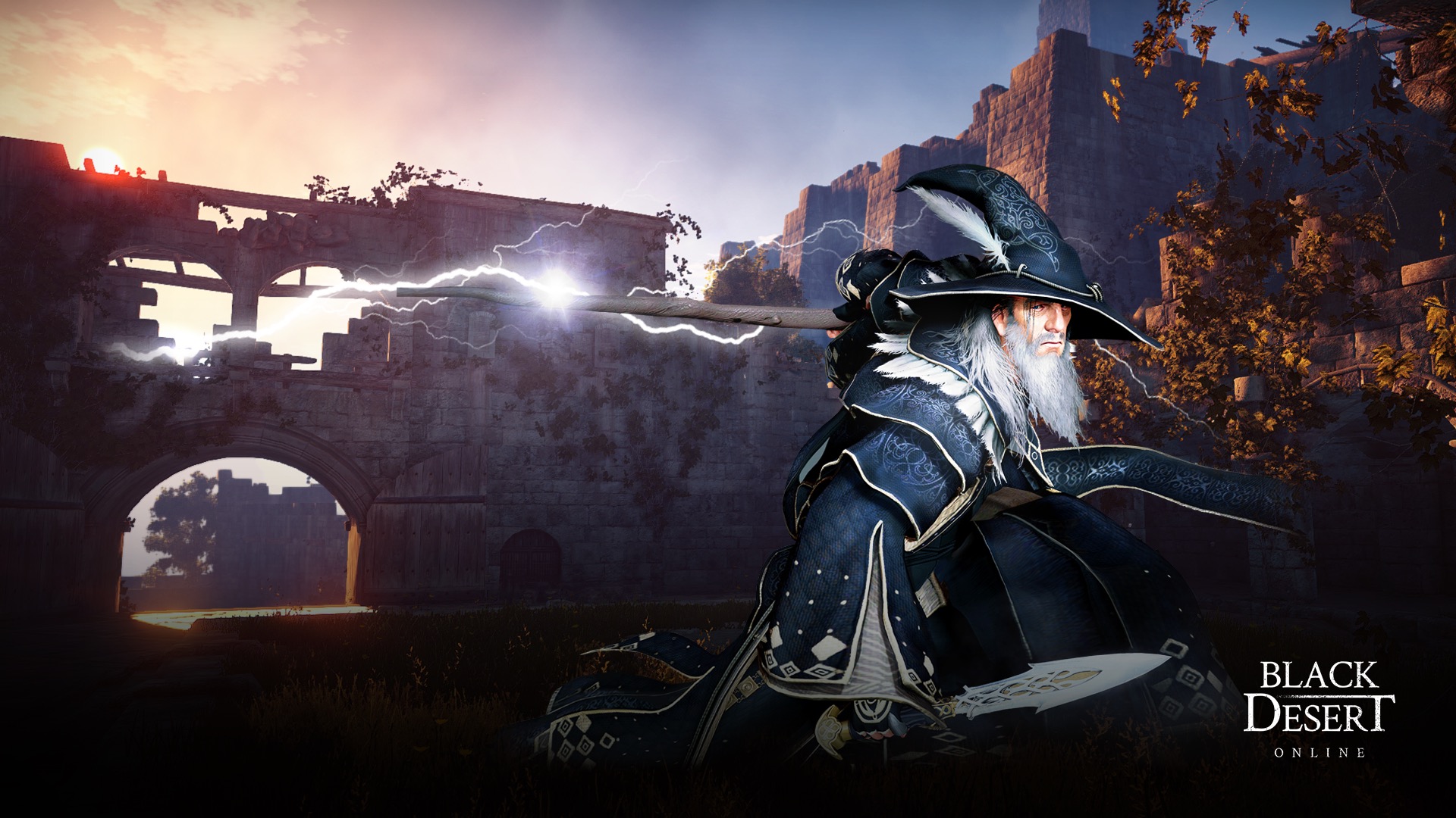 Black desert online wallpaper wizard kesilchef