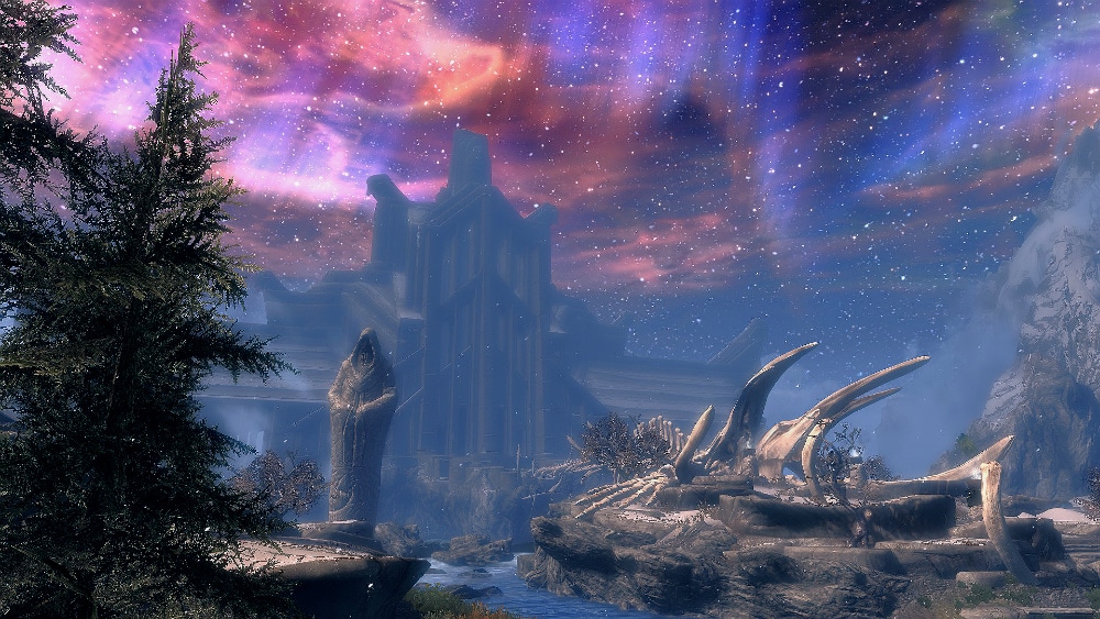 Um guia turístico pelos lugares mais bonitos de Skyrim The Elder