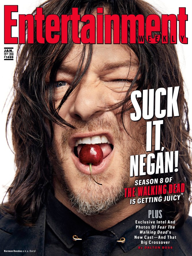 The Walking Dead Carl geht's auf neuen Fotos zu Staffel 8 gar nicht mal so gut