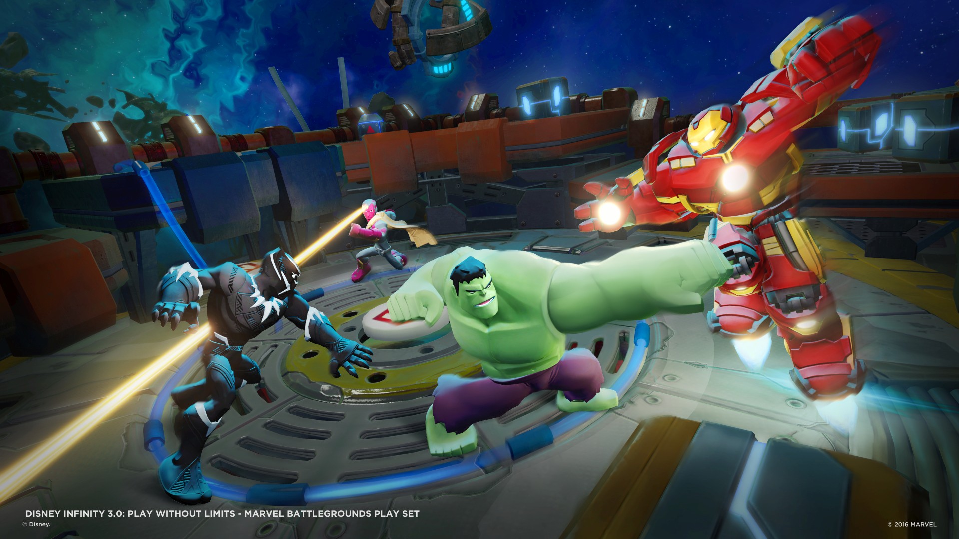 Slideshow Disney Infinity 3.0 Marvel Battleground ScreenshotGalerie