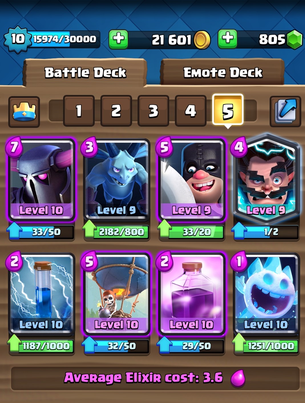 Top 5 Juggernaut Clash Royale Decks.
