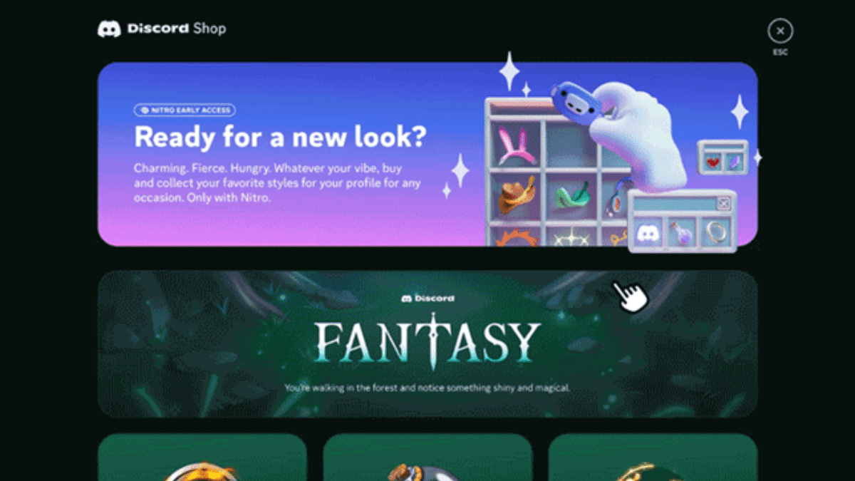 Discord Opens New Shop To Purchase Customisations for Your Profile