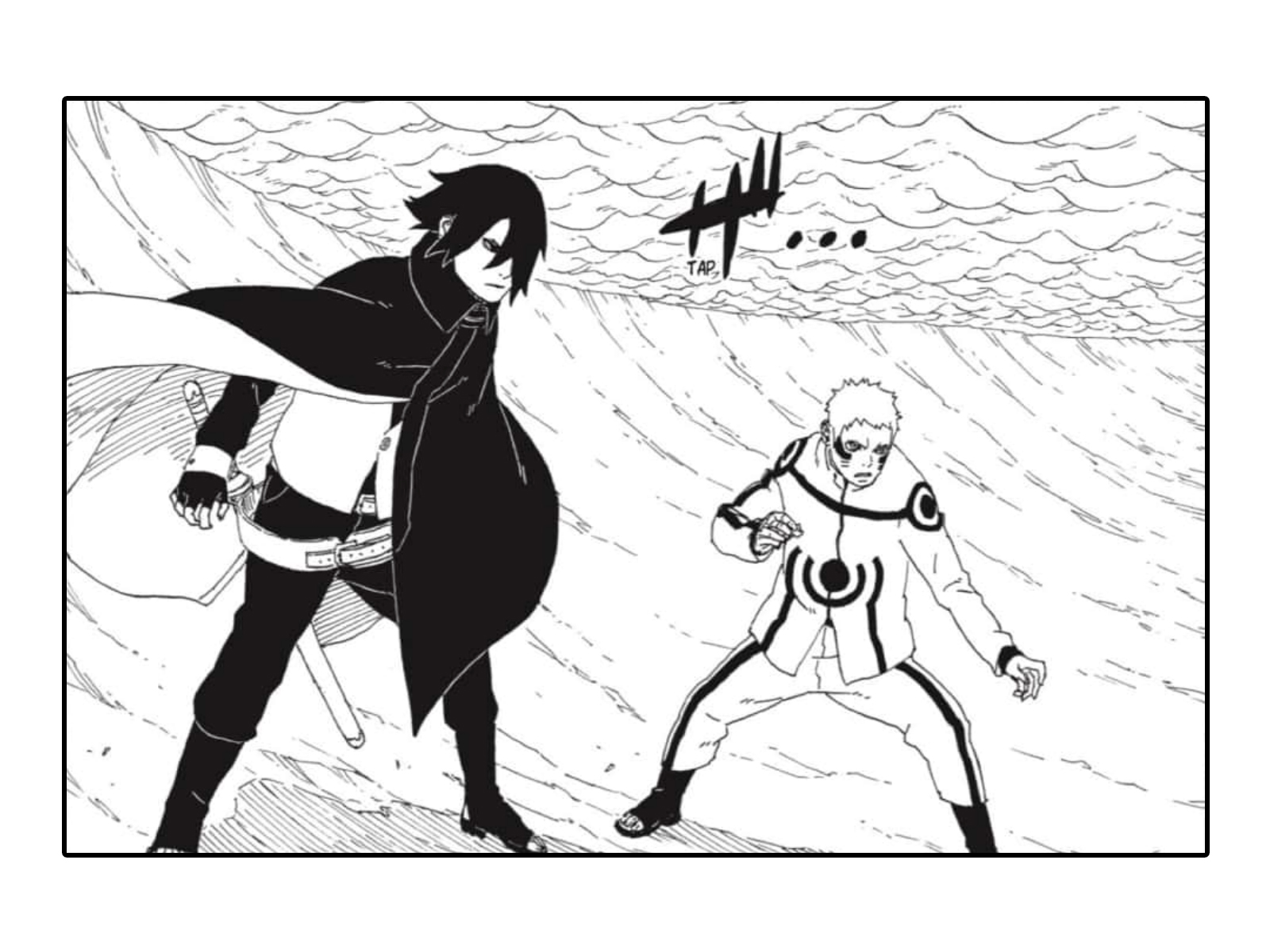 Boruto El manga por fin mostró a Naruto y Sasuke luchando juntos