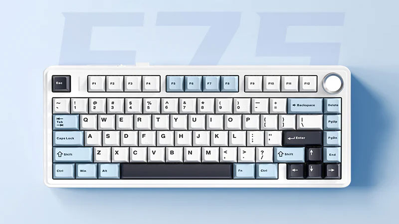 Epomaker x Aula F75 Wireless Mechanical Keyboard Review