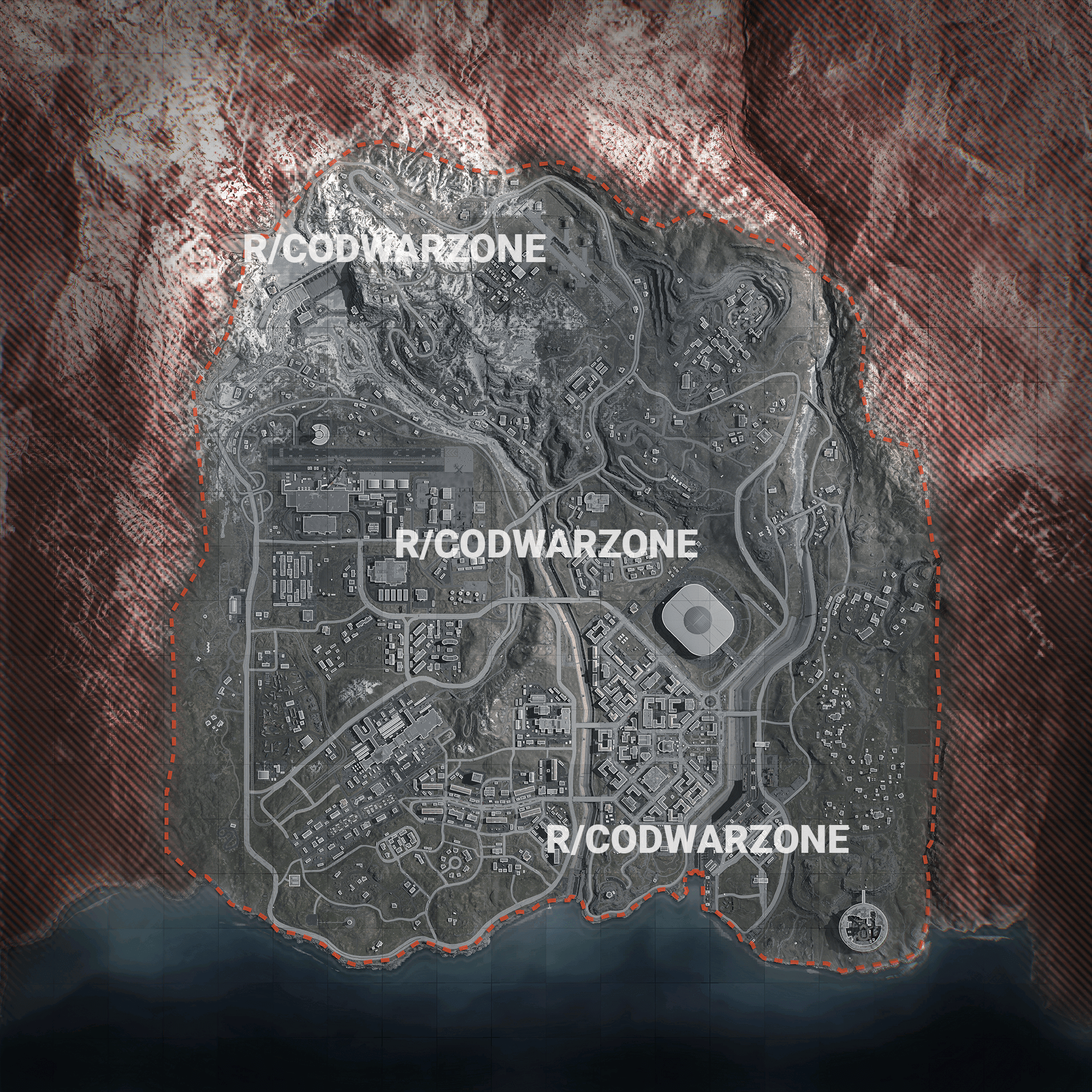 Mais um leak do mapa do battle royale de Call of Duty Modern Warfare