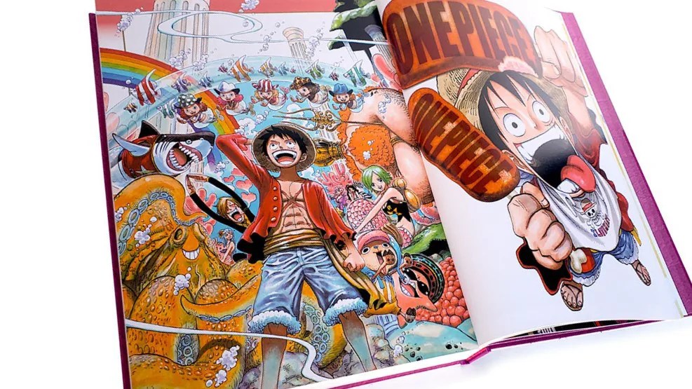 The English Versions of One Piece Color Walk Compendium Make for the
