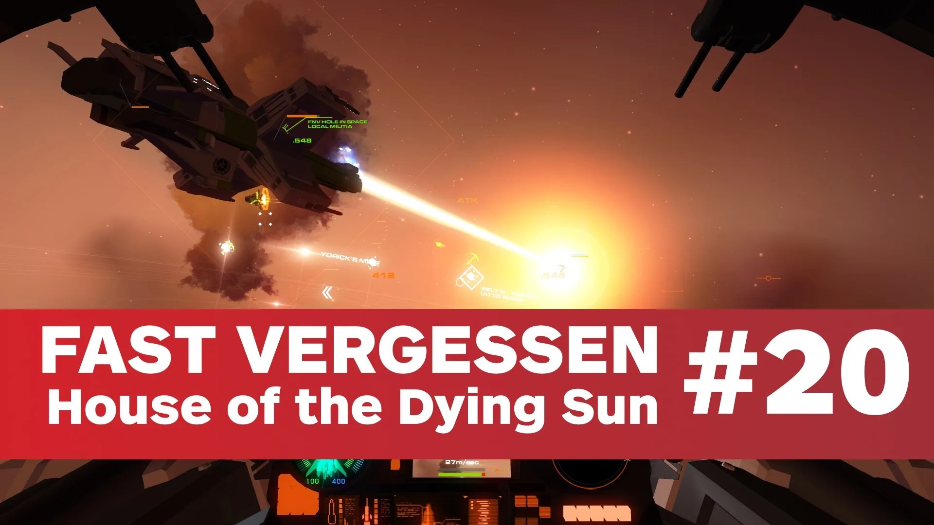 Das kleine Epos In House of the Dying Sun trifft Homeworld auf TIE Fighter