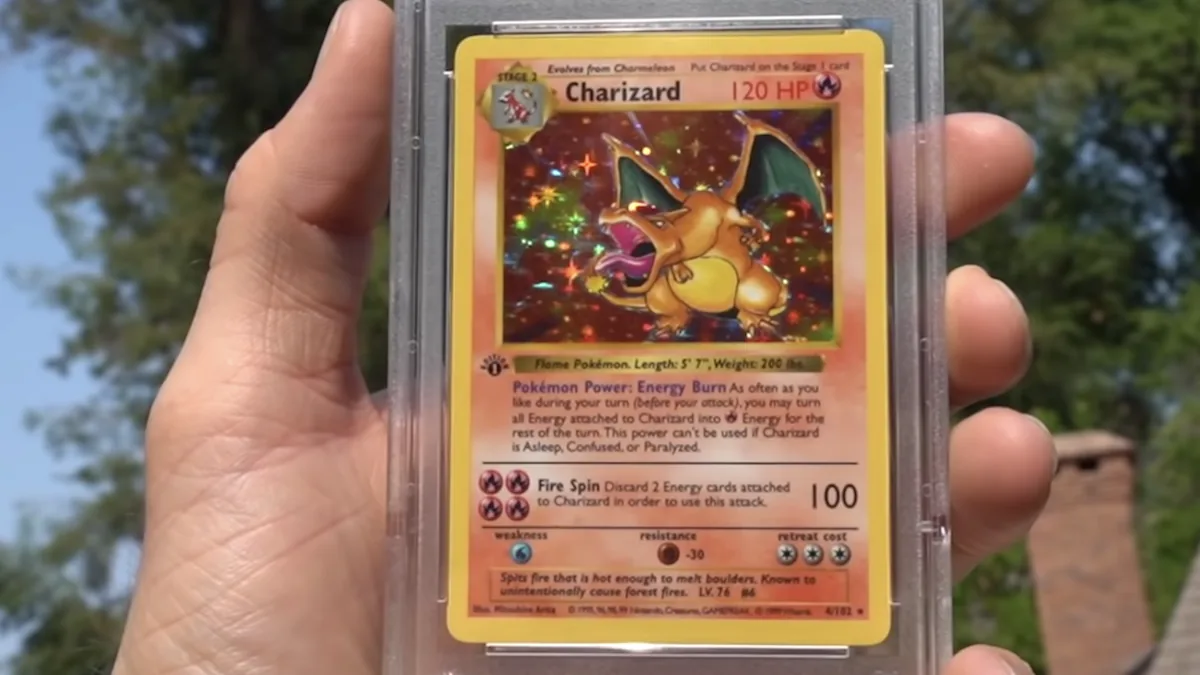 Logan Paul Wore a Shiny Charizard Pokemon Card as Jewelry