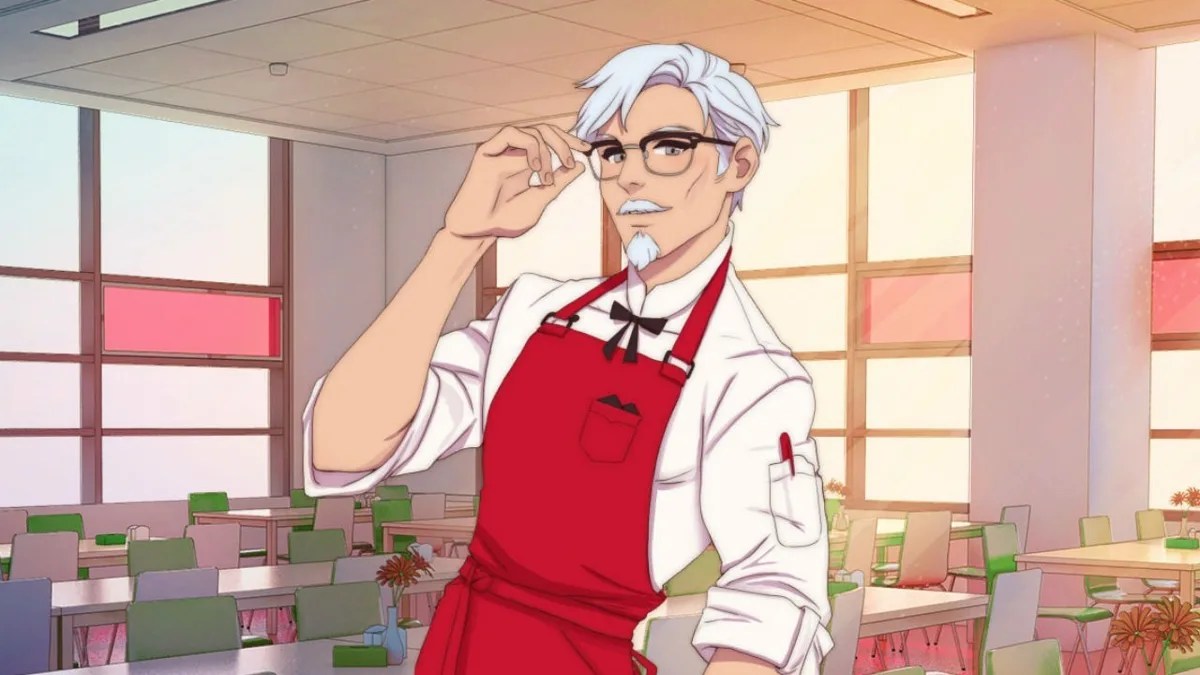 Slideshow KFC Dating Simulator Screenshots