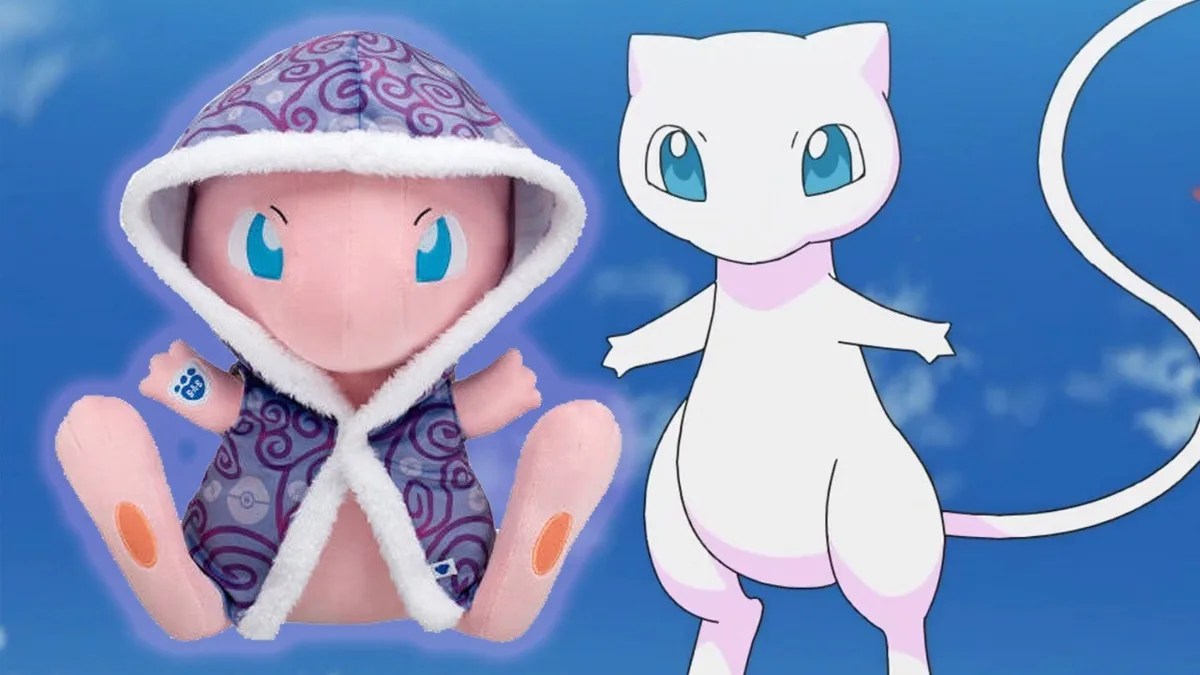 BuildaBear Releases New Mew Pokémon Plush