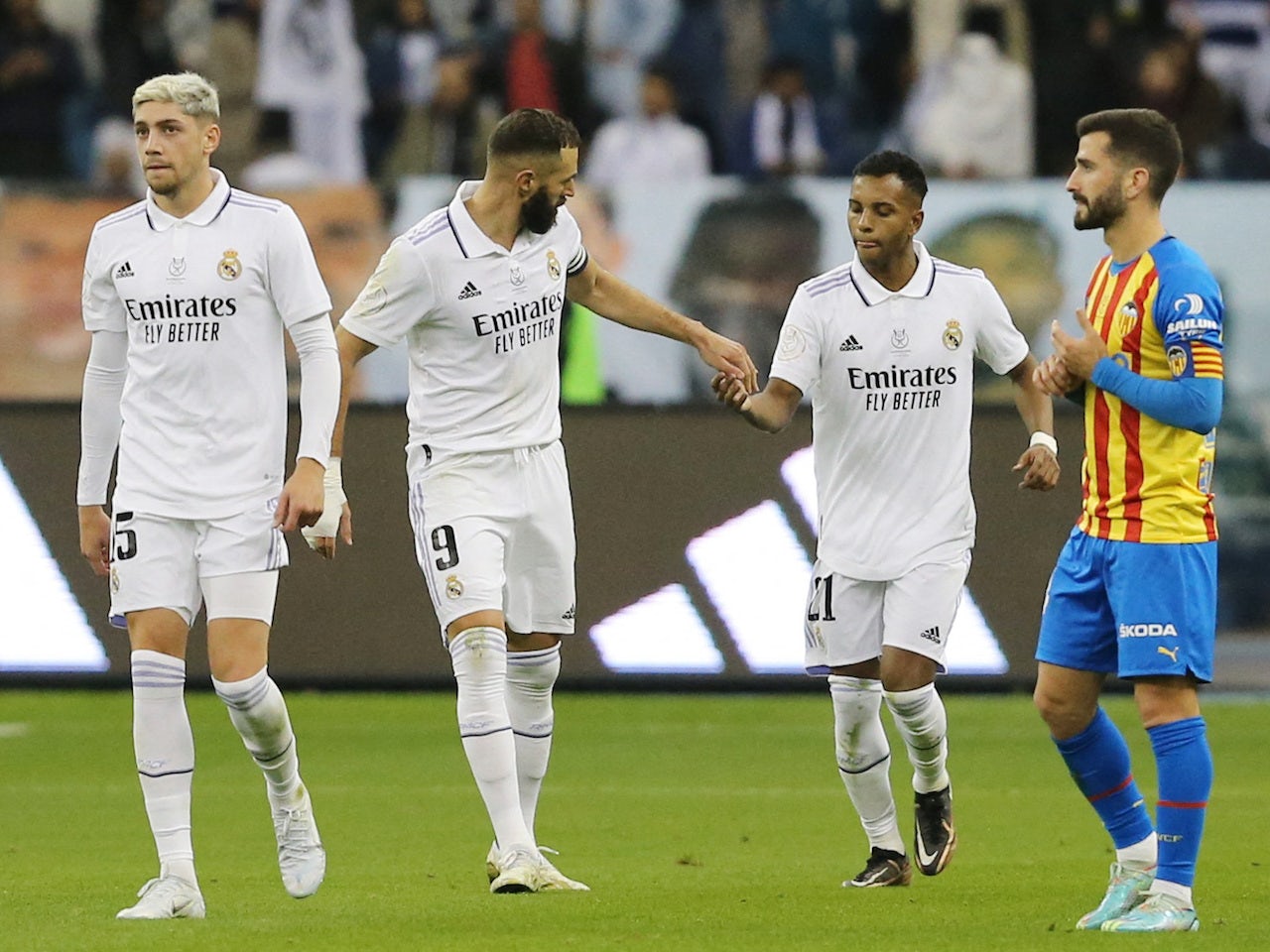 Real Madrid beat Valencia on penalties to progress to Spanish Super Cup
