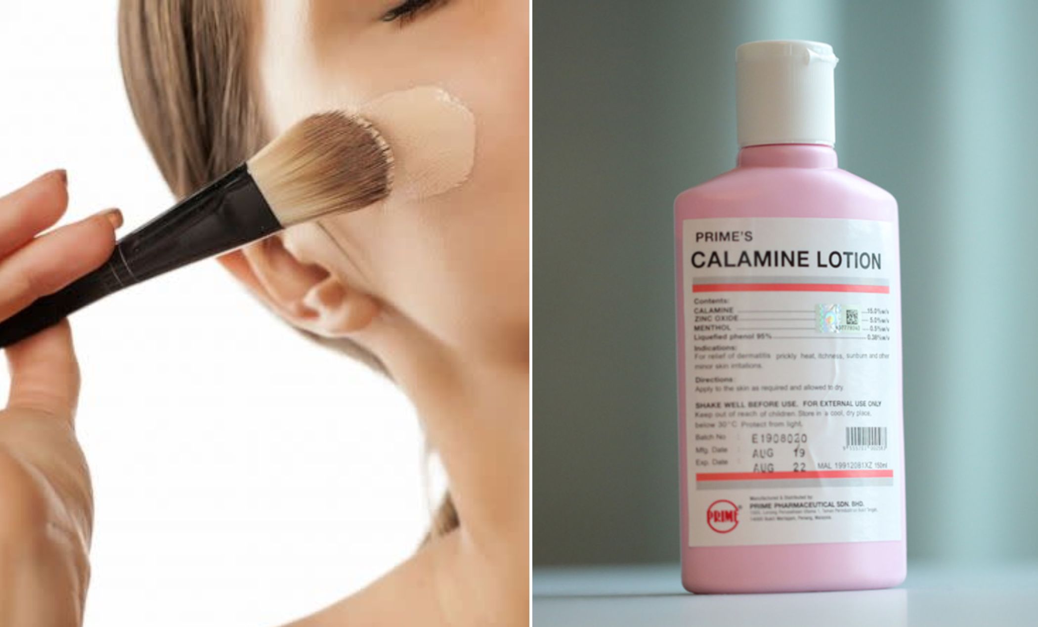What is the viral Tiktok calamine lotion beauty trend? Here's what
