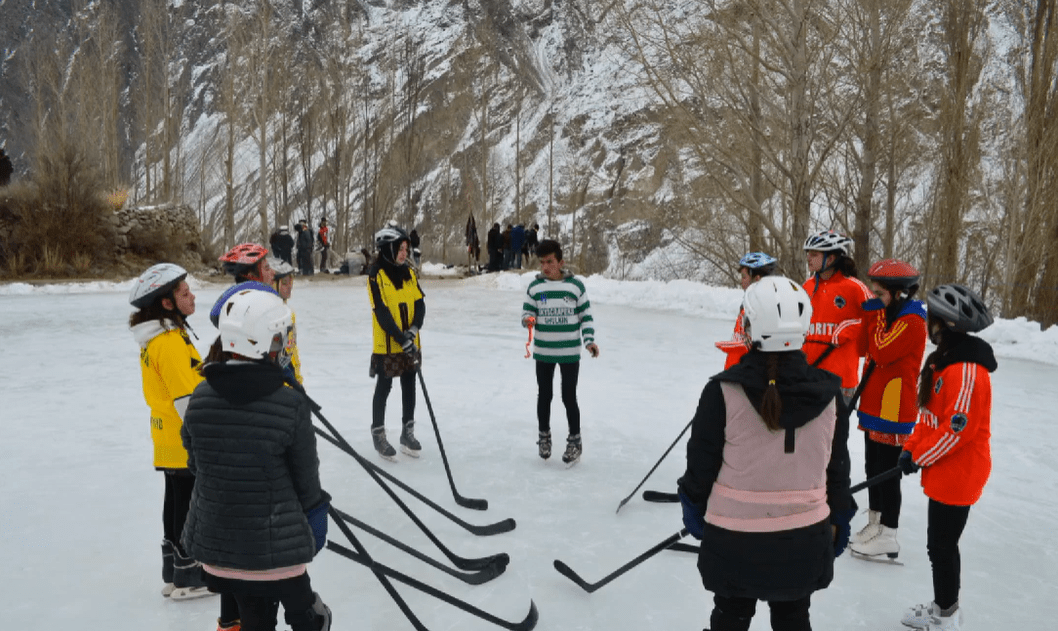 Quebec Winter Carnival 2023 Hockey Tournament Ice Skating And Hockey Tournament Concludes At Ghulkin With Traditional Dance And Thrilling Final - Sports