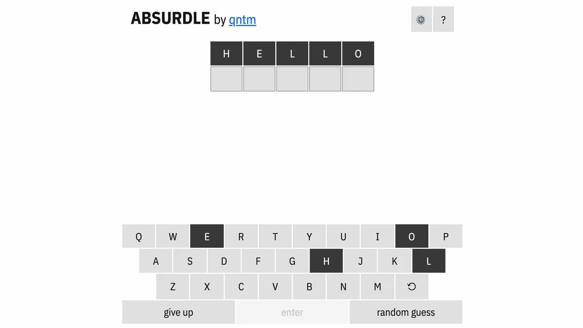 Hooked on 'Wordle'? You're really going to hate 'Absurdle'. Entertainment