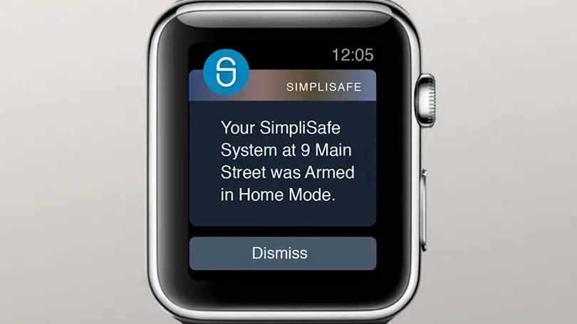 SimpliSafe Now Plays Nice With Apple Watch