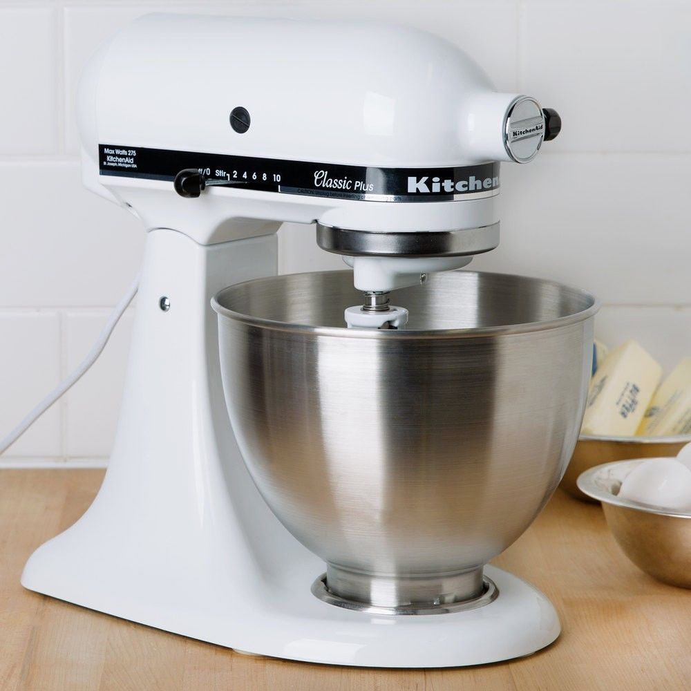 KitchenAid 4.5Qt Classic Standmixer White Cou… « Small Appliances For