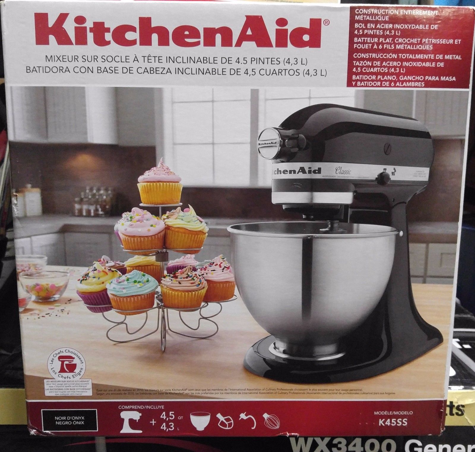 KitchenAid Classic 4.5Qt Stand Mixer, K45SSO… « Small Appliances For Kitchen