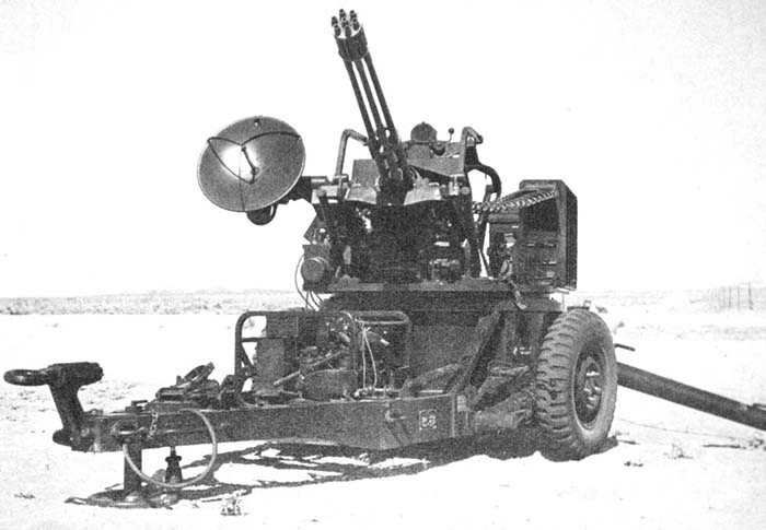 Towed Vulcan 20mm Gatling Gun