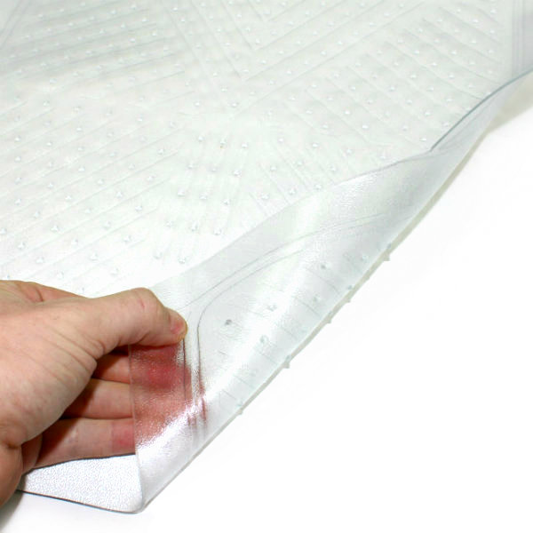 4 Cuttofit Clear AllWeather Rubber Interior Floor Mats Set for AutoCarTruck