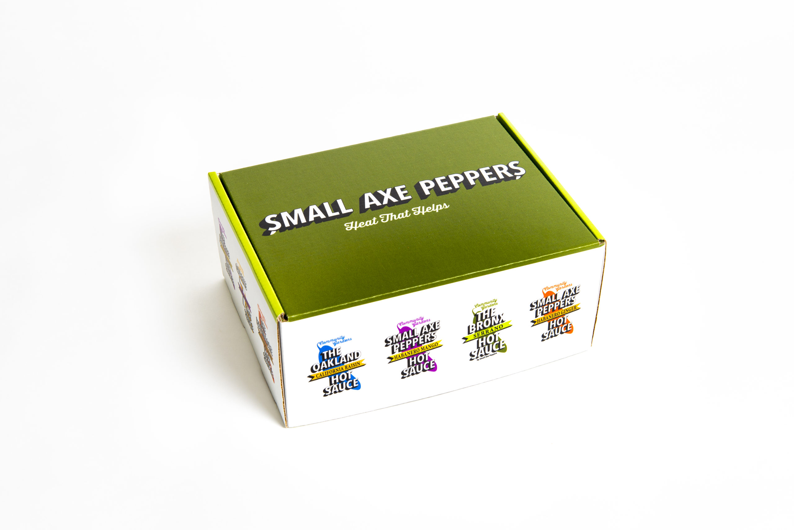 Chef King Holiday Box Gift Set (2 bottles, TShirt, Seeds) Small Axe